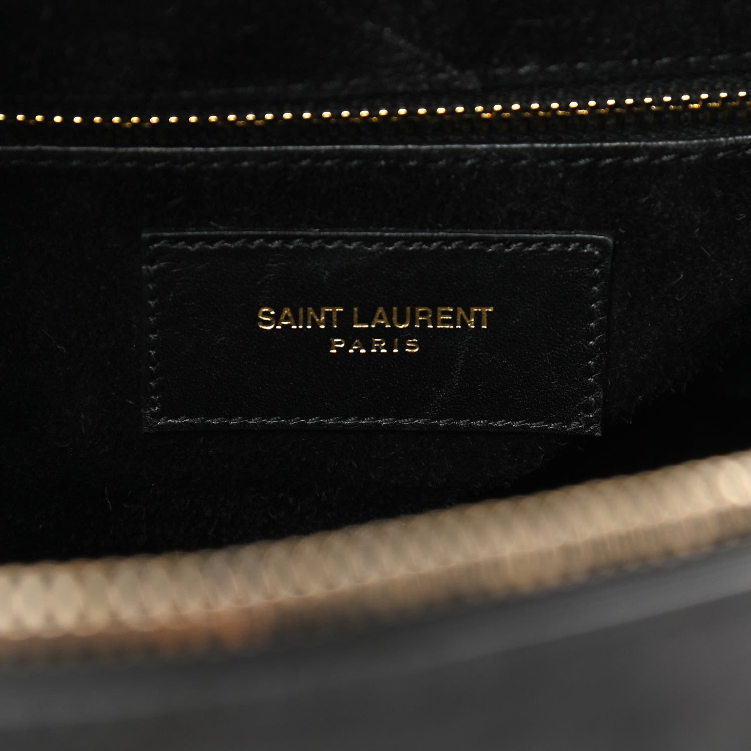 Saint Laurent Calfskin Classic Duffle 6 Black 6 of 10