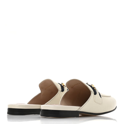 Gucci Malaga Kid Web Womens Princetown Slippers 35.5 Mystic White 5 of 10