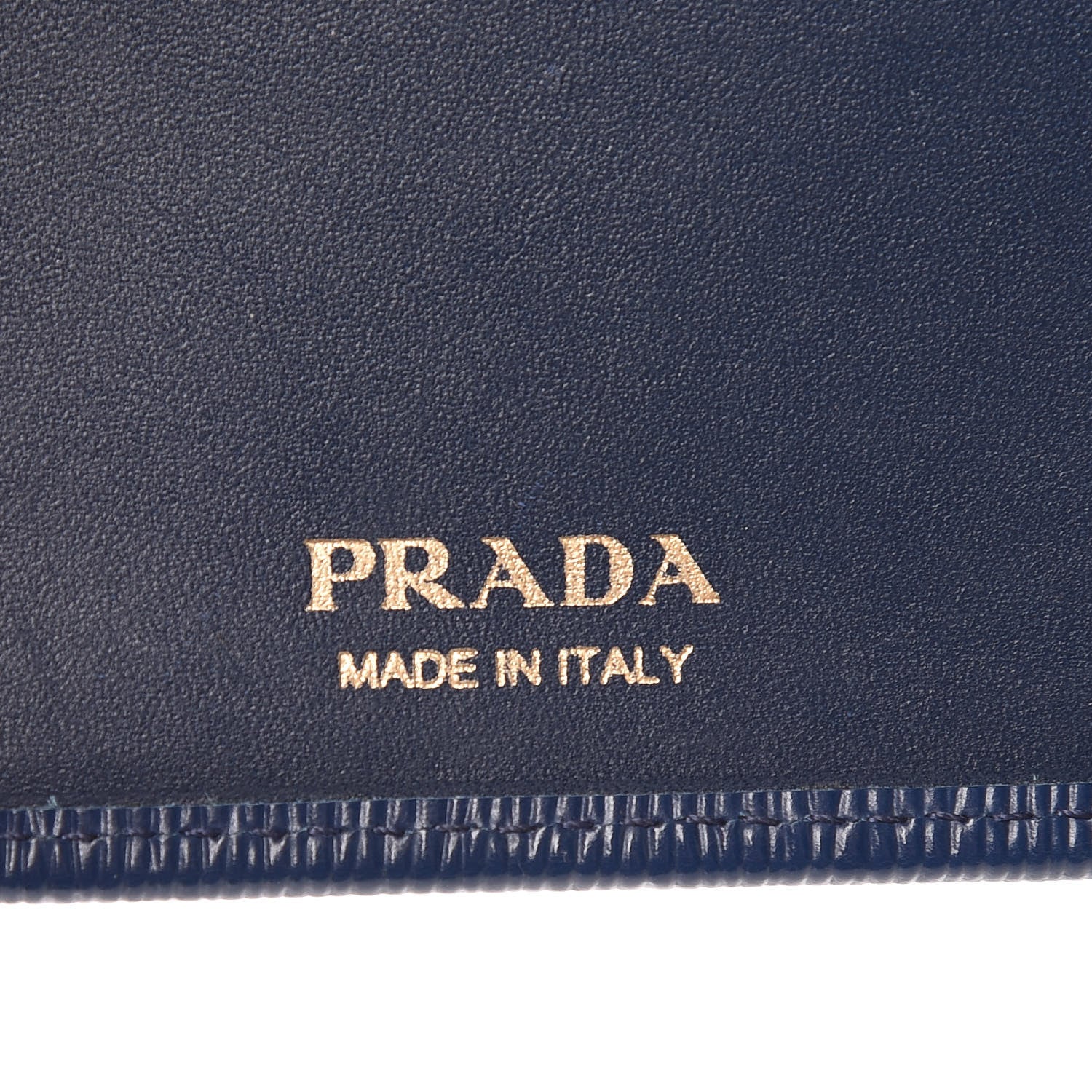 Prada Vitello Move Continental Flap Wallet Bleuette 6 of 11