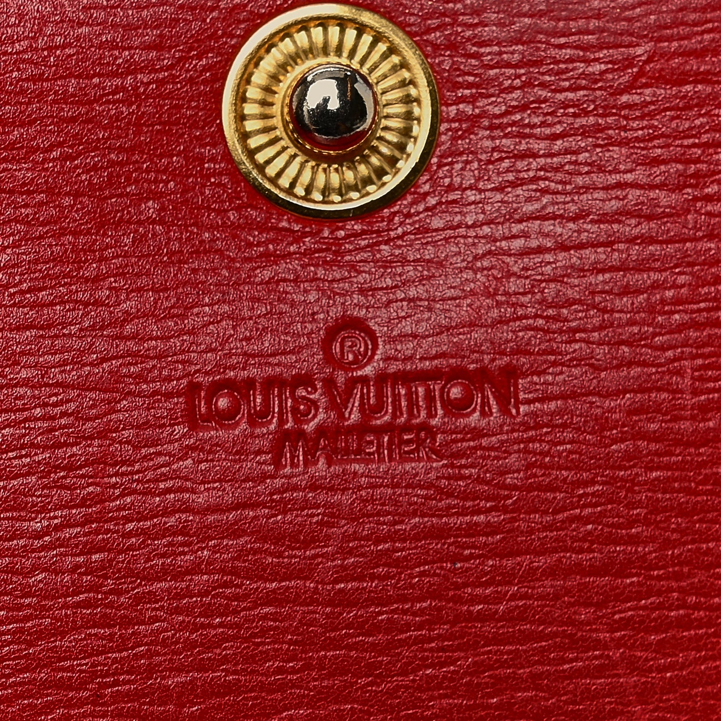 Epi Porte Tresor International Wallet Castillan Red