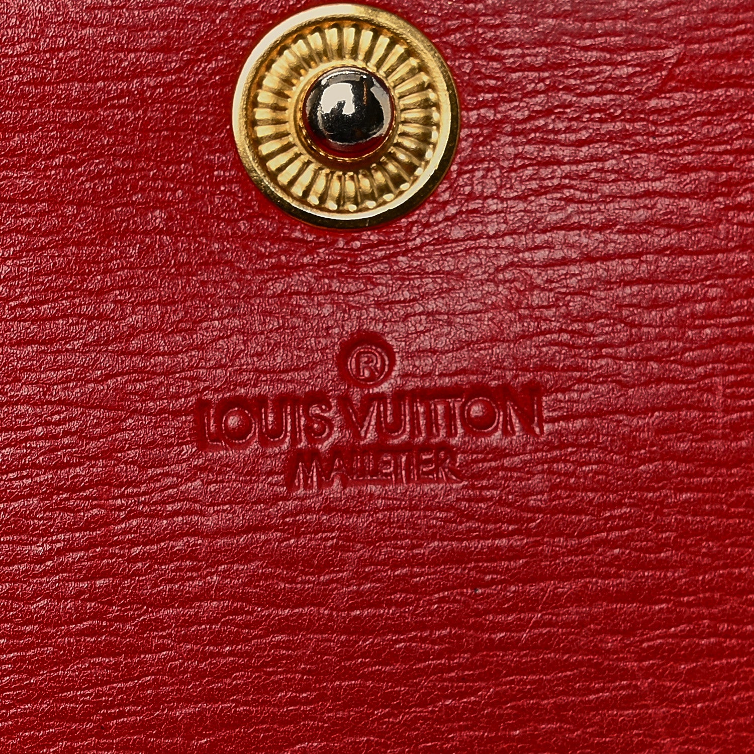 Louis Vuitton Epi Porte Tresor International Wallet Castillan Red 7 of 10