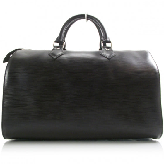 Louis Vuitton Epi Speedy 35 Black 1 of 8