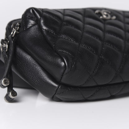 Chanel Calfskin Quilted Waist Bag Black 8 of 9