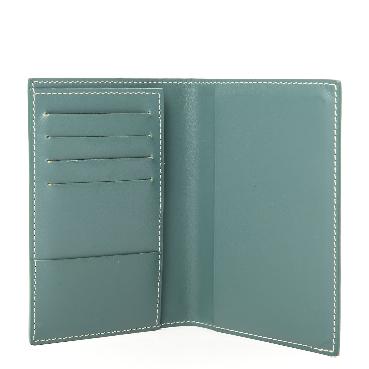 Goyard Goyardine Passport Wallet Green 5 of 7