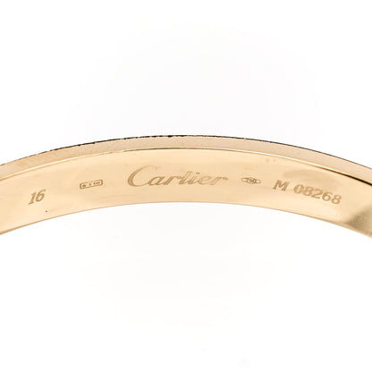 Cartier 18K Yellow Gold LOVE Bracelet 16 3 of 3