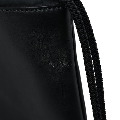 Gucci Calfskin Small GucciGhost Drawstring Backpack Black 13 of 16