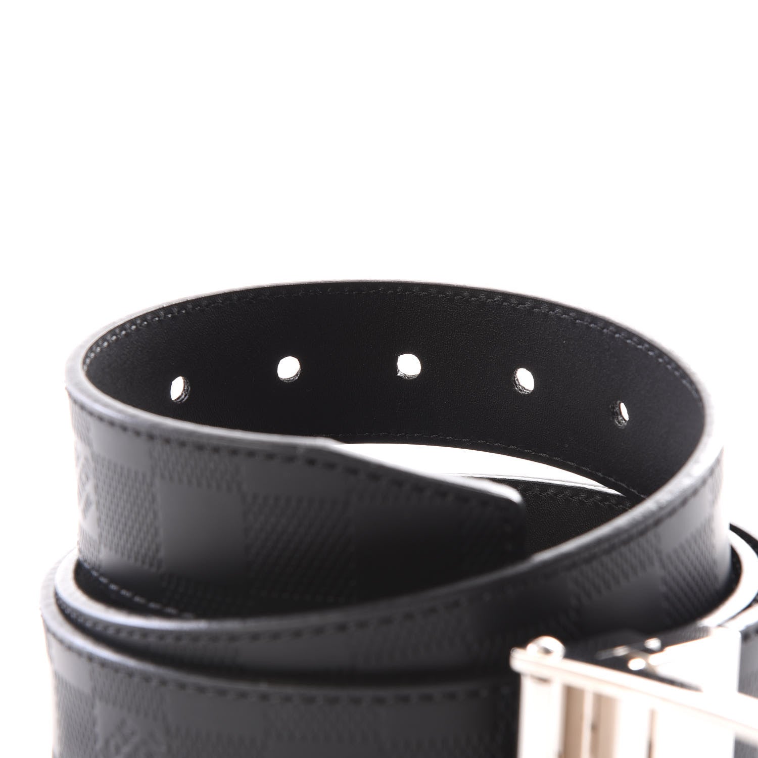 Louis Vuitton Damier Infini Calfskin 40mm Boston Belt 95 38 Black 4 of 6