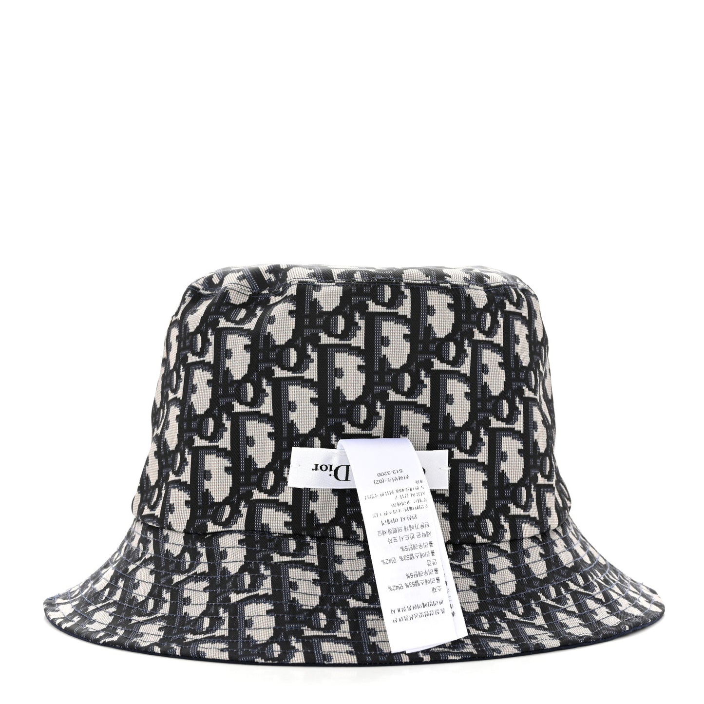 Oblique Reversible Teddy-D Brim Bucket Hat 58 Blue