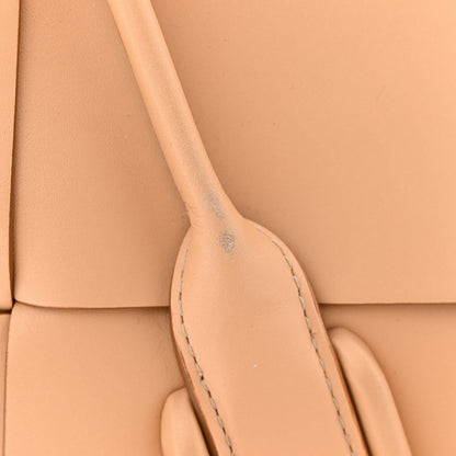 Bottega Veneta French Calfskin Maxi Intrecciato Mini Arco Nude 11 of 11