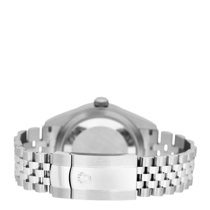 Rolex Stainless Steel 18K White Gold 42mm Oyster Perpetual Sky-Dweller Watch Bright Black 326934 3 of 5