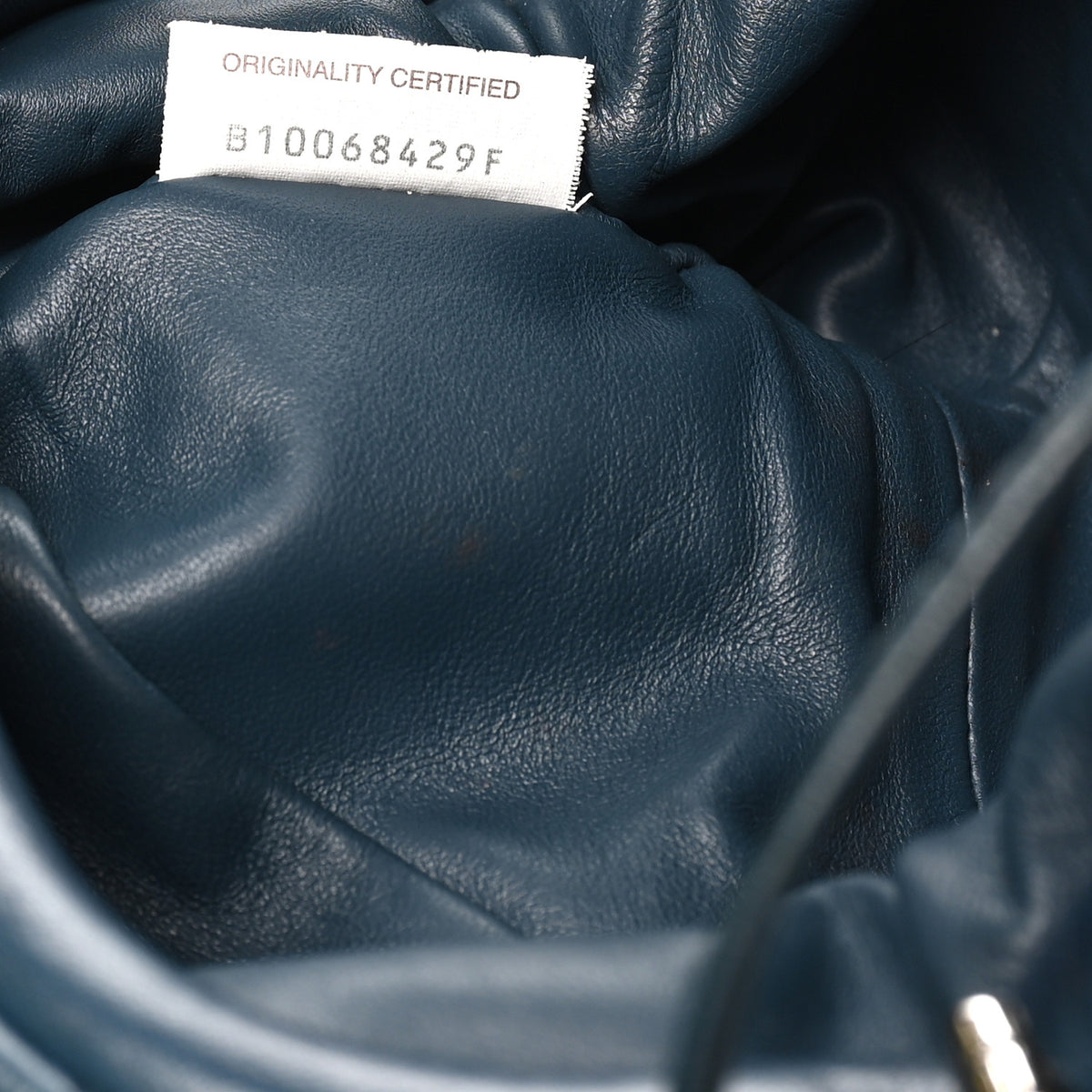 Bottega Veneta Nappa Intrecciato The Mini Pouch Deep Blue 7 of 10
