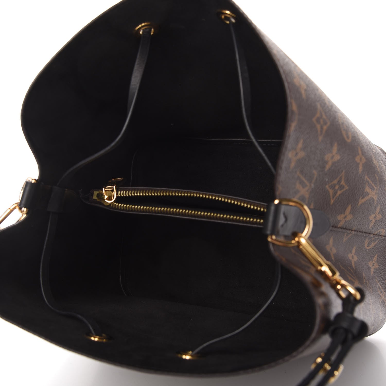 Louis Vuitton Monogram Neonoe MM Black 5 of 10