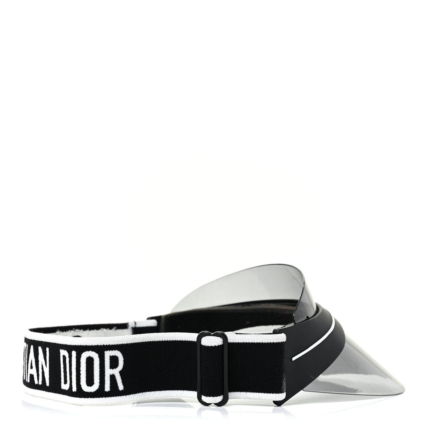 Christian Dior Mirrored DiorClub1 Sun Visor Black 4 of 6
