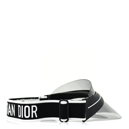 Christian Dior Mirrored DiorClub1 Sun Visor Black 4 of 6
