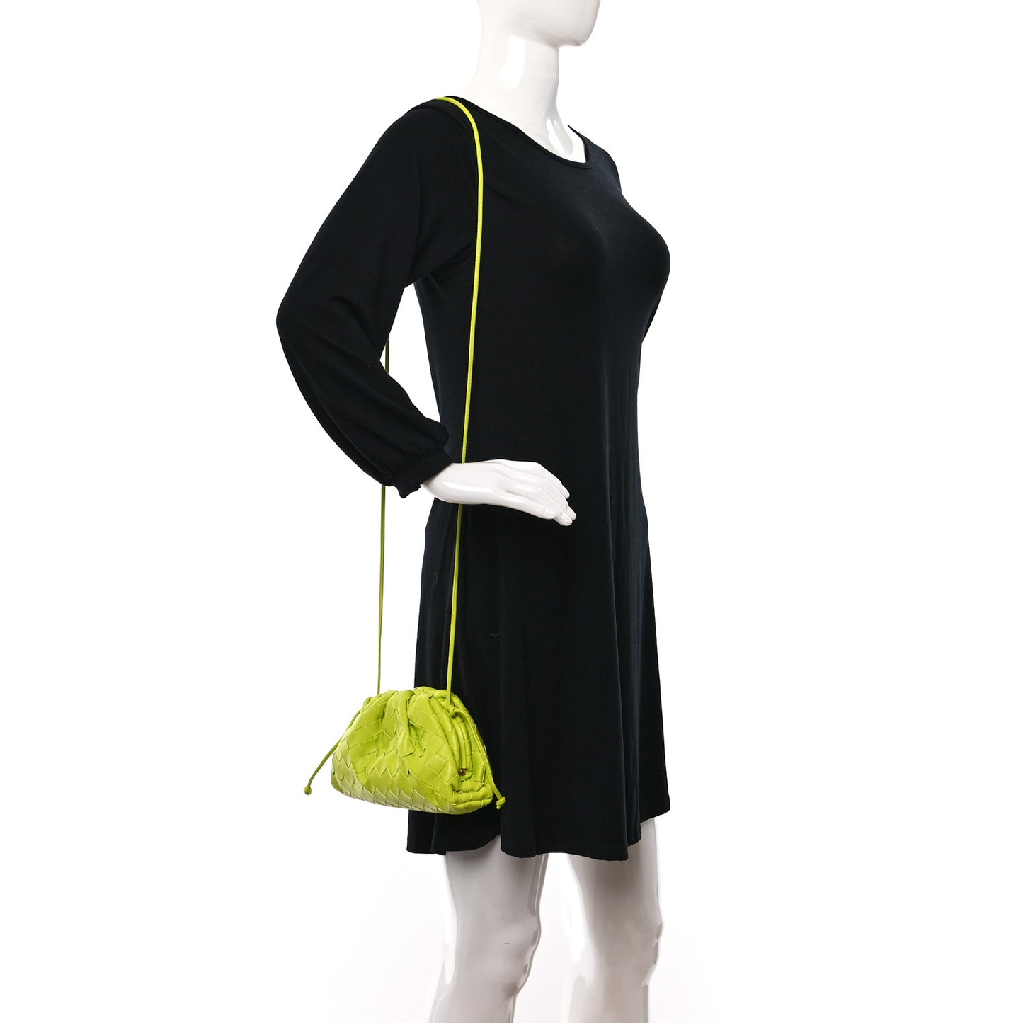 Nappa Intrecciato The Mini Pouch Kiwi