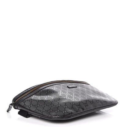 Gucci Imprime Monogram Belt Bag Black 4 of 9