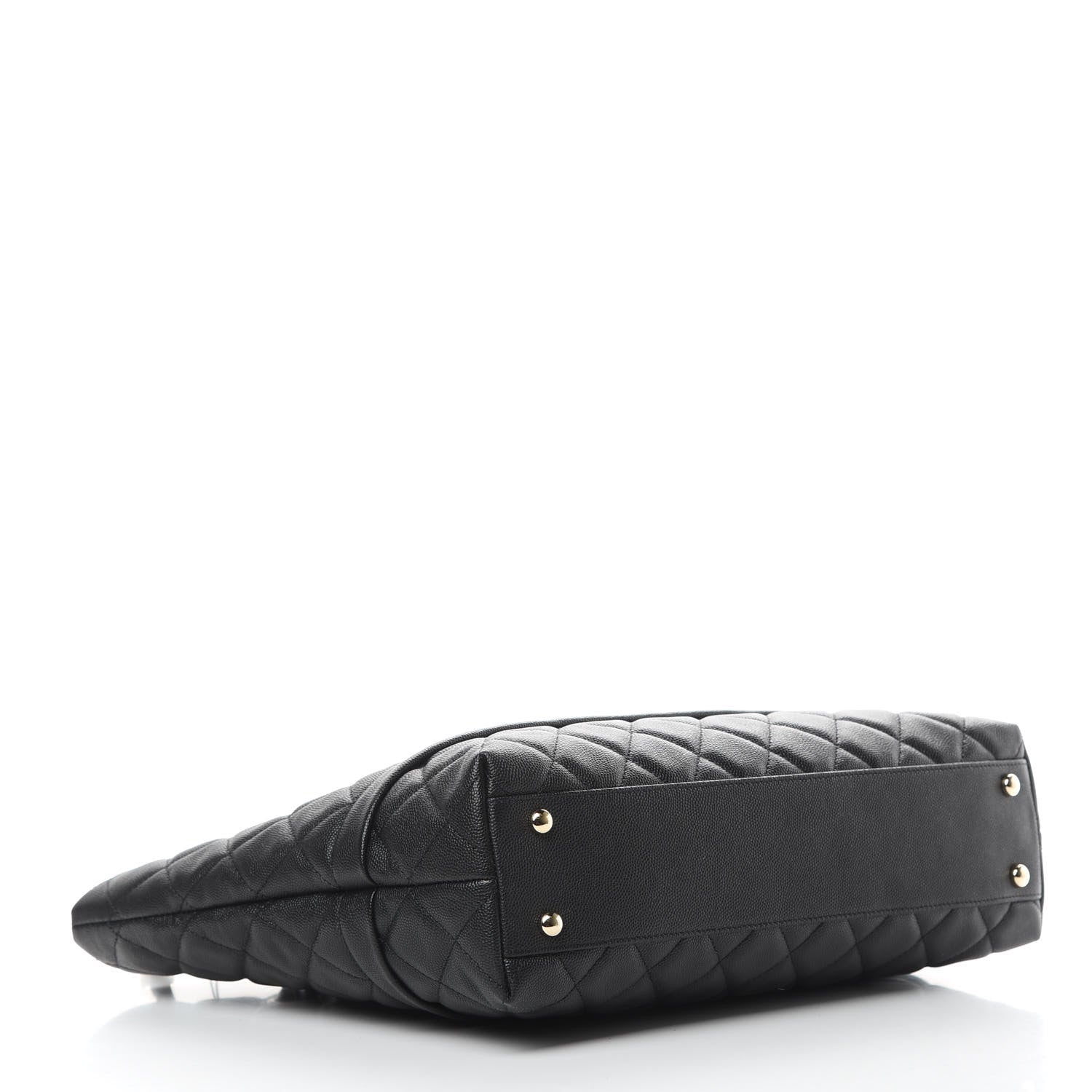Chanel Caviar Quilted Rolled Up Tote Black 4 of 11