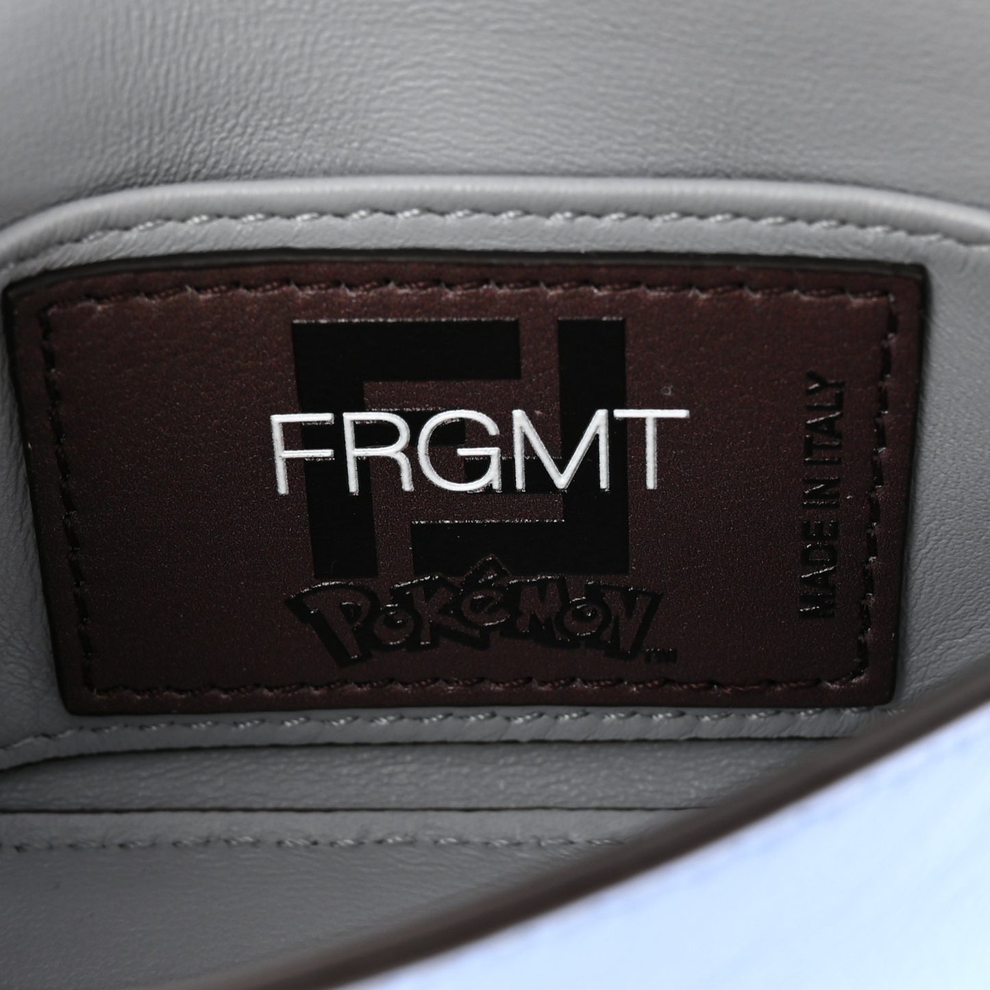 X FRGMT X POKEMON Nappa Pokemon Inlay Nano Maxi Buckle Baguette Charm Placid Blue Multicolor