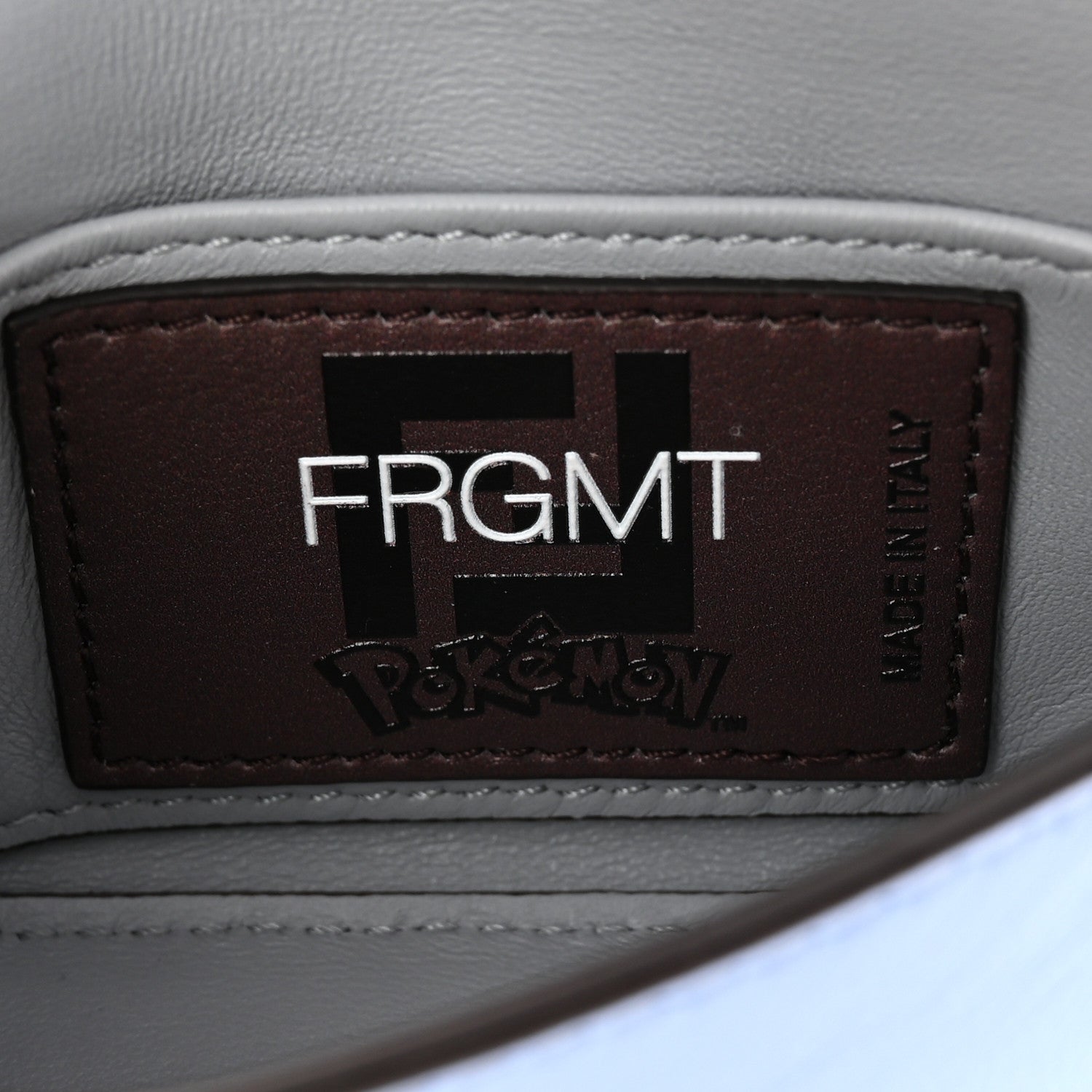 Fendi X FRGMT X POKEMON Nappa Pokemon Inlay Nano Maxi Buckle Baguette Charm Placid Blue Multicolor 6 of 11