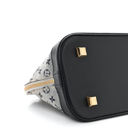 Louis Vuitton Mini Monogram Alma Long Blue 8 of 9