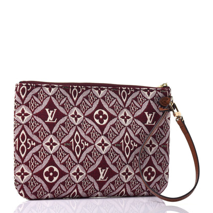 Louis Vuitton Jacquard Since 1854 Neverfull MM GM Pochette Bordeaux 3 of 7