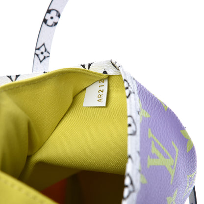 Louis Vuitton Monogram Giant Neverfull MM Pink Lilac 7 of 10