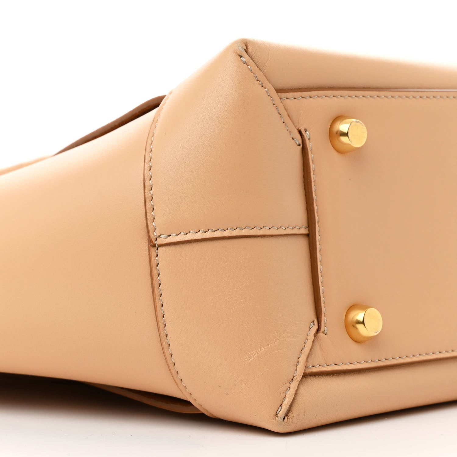 Bottega Veneta Calfskin Maxi Intrecciato Medium Arco Nude 9 of 16