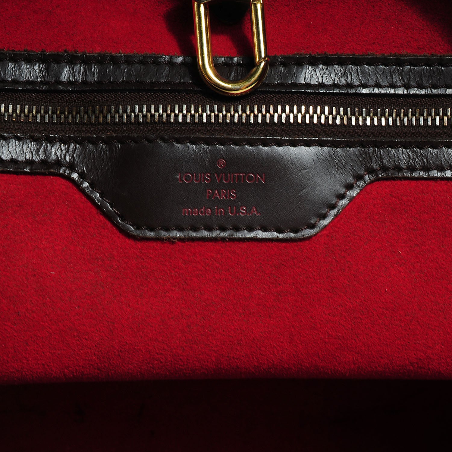Louis Vuitton Damier Ebene Hampstead MM 6 of 7