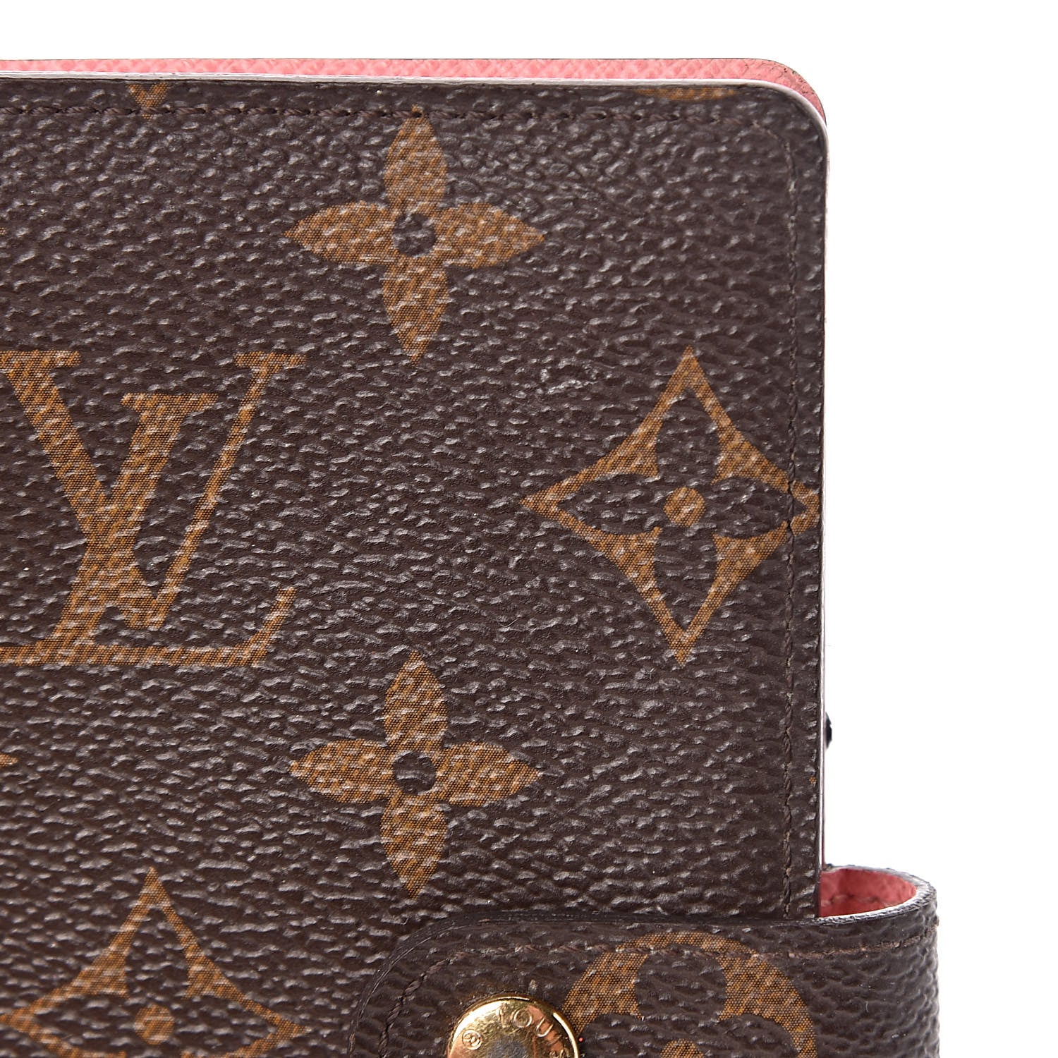 Louis Vuitton Monogram Illustre Small Ring Agenda Rose 11 of 12