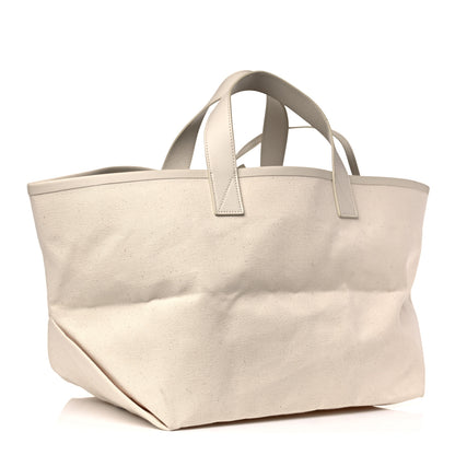 Celine Textile Small Made In Tote Natural Red 4 of 15