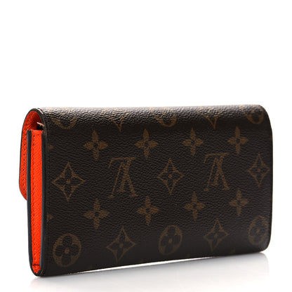Louis Vuitton Monogram Emilie Wallet Poppy 3 of 10
