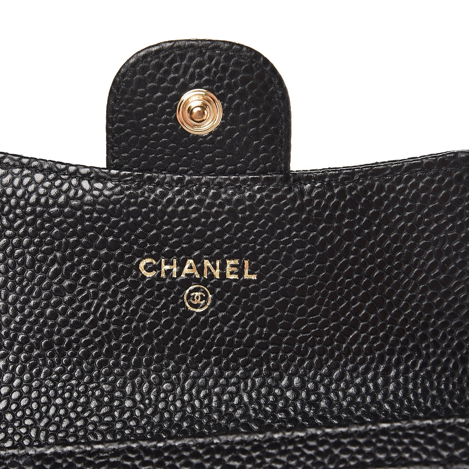Chanel Caviar Quilted Flap Card Holder Black 6 of 9