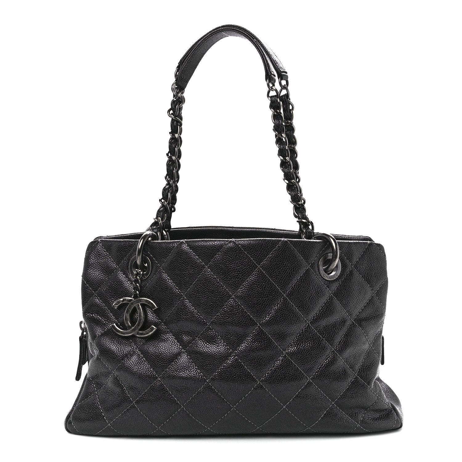 Chanel Iridescent Caviar Quilted Chic Shopping Tote 1 of 11