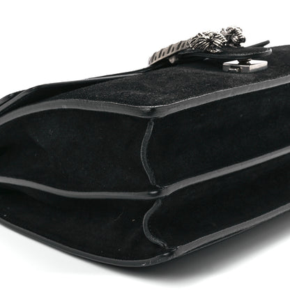 Gucci Suede Medium Dionysus Shoulder Bag Black 10 of 12