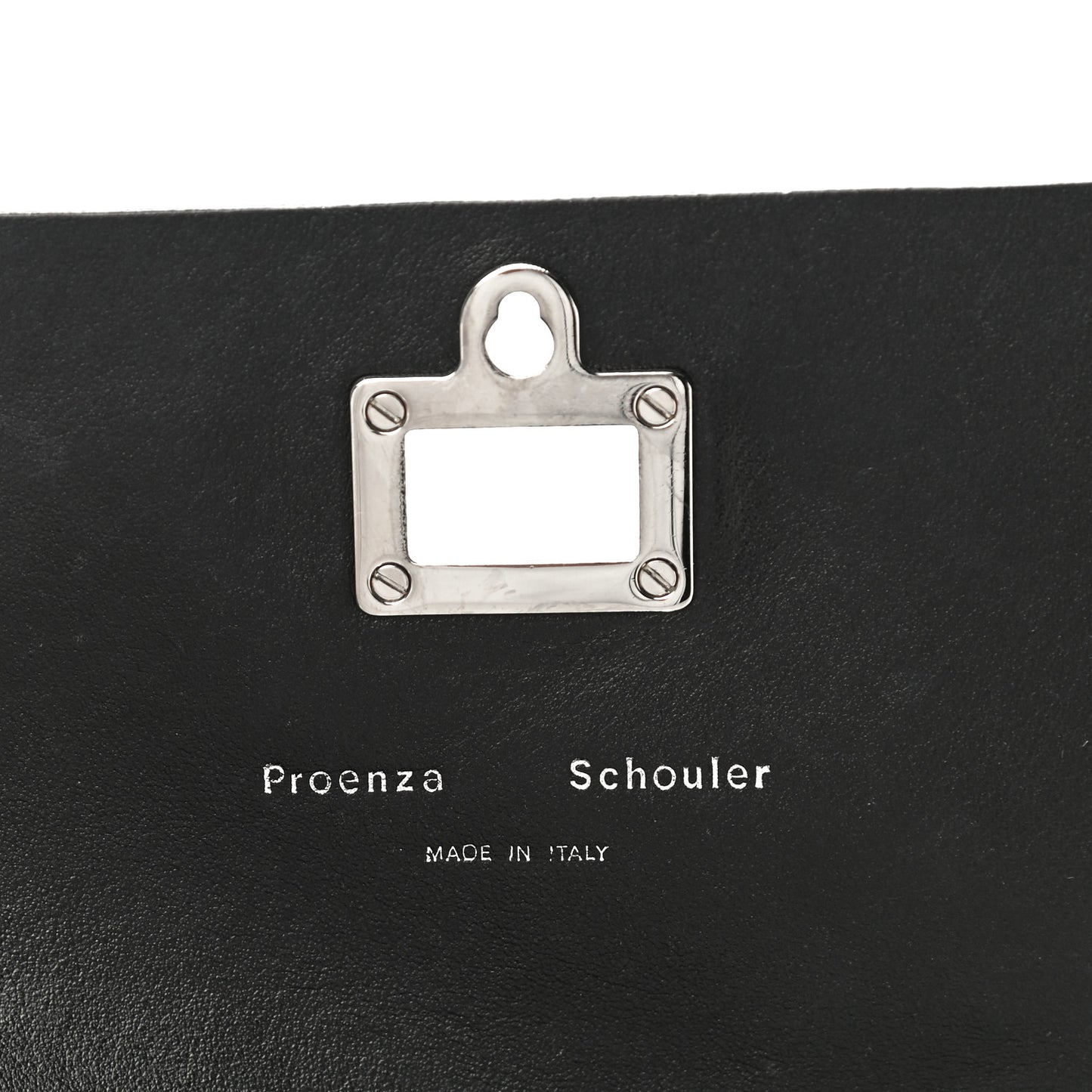 Calfskin Studded Small Lunch Bag Black