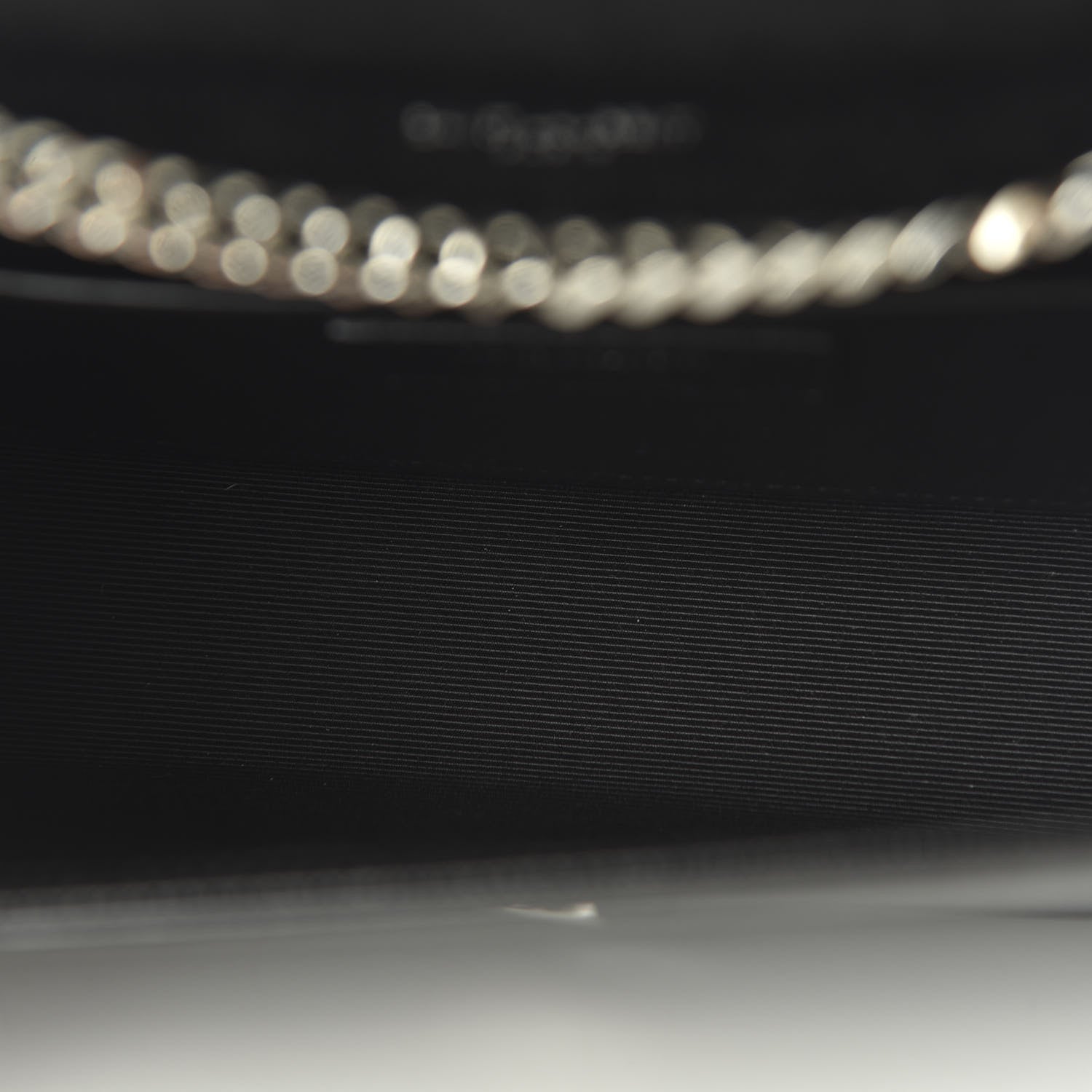 Saint Laurent Grain De Poudre Small Monogram Kate Satchel Black 5 of 9