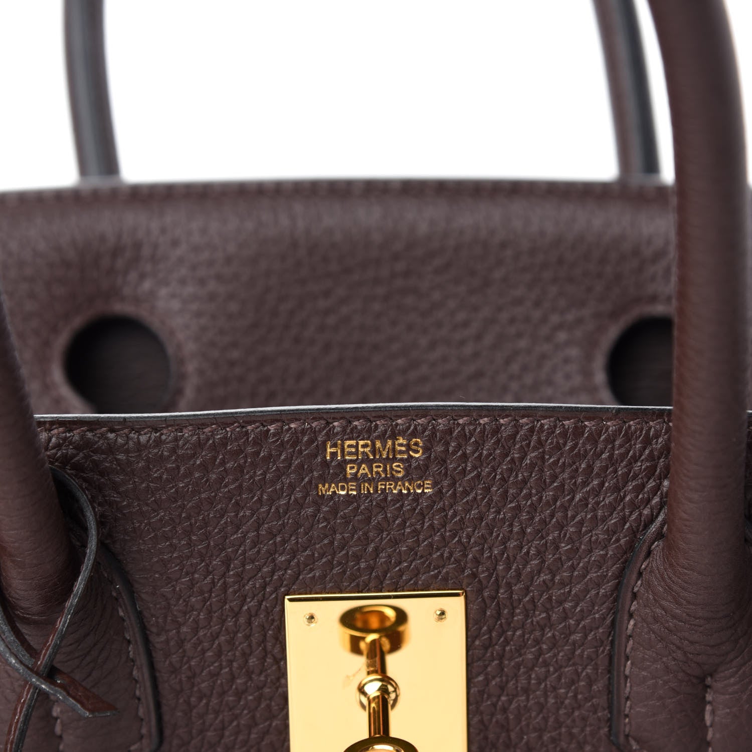 Hermes Togo Birkin 30 Chocolate 9 of 12