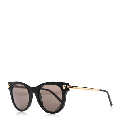 Cartier Panthere De Cartier Sunglasses Black 1 of 7