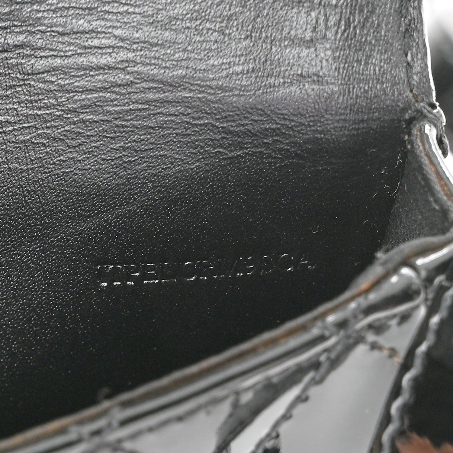 Burberry Patent Calfskin Quilted Mini Crossbody Bag Black 8 of 11