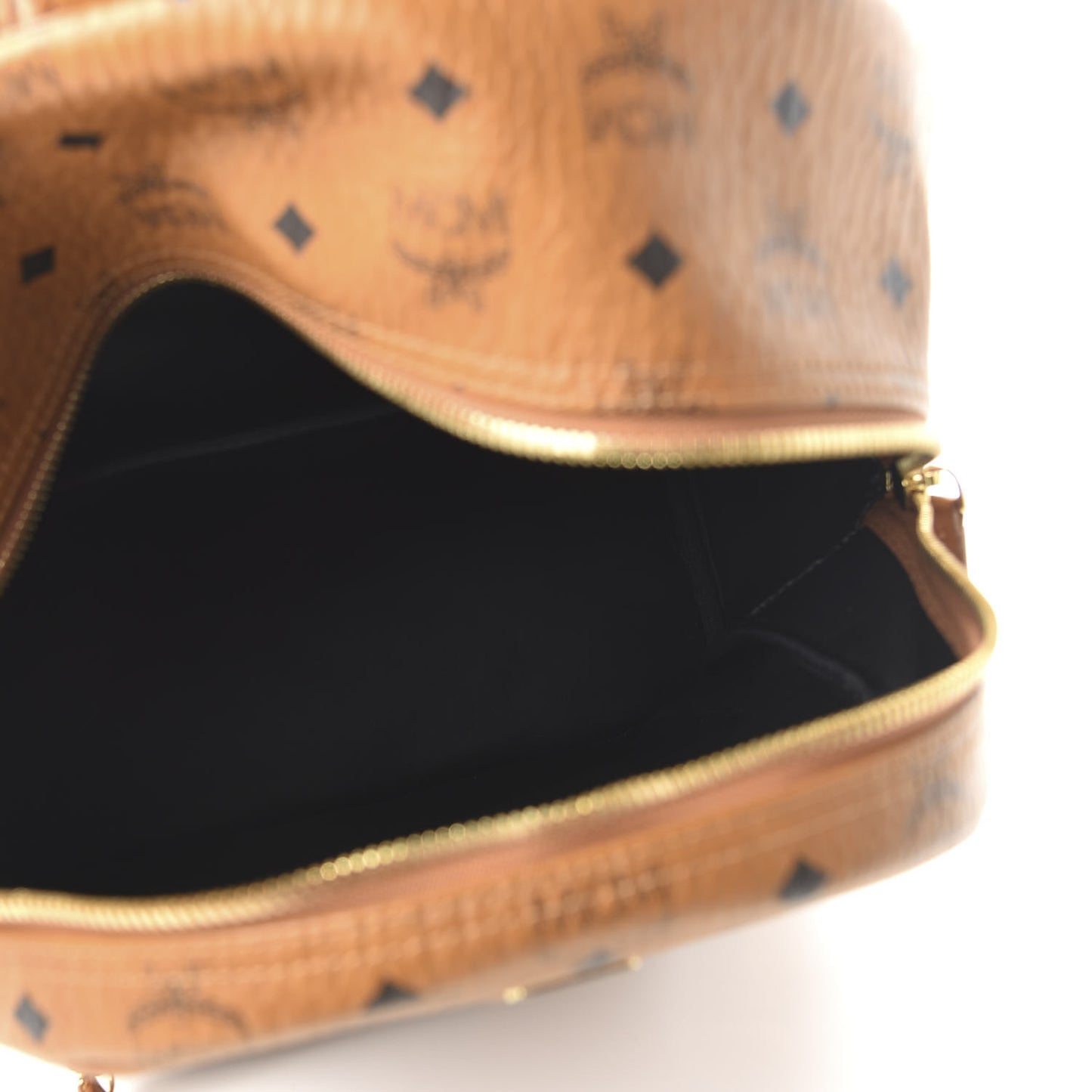 Visetos Medium Side Studs Stark Backpack Cognac