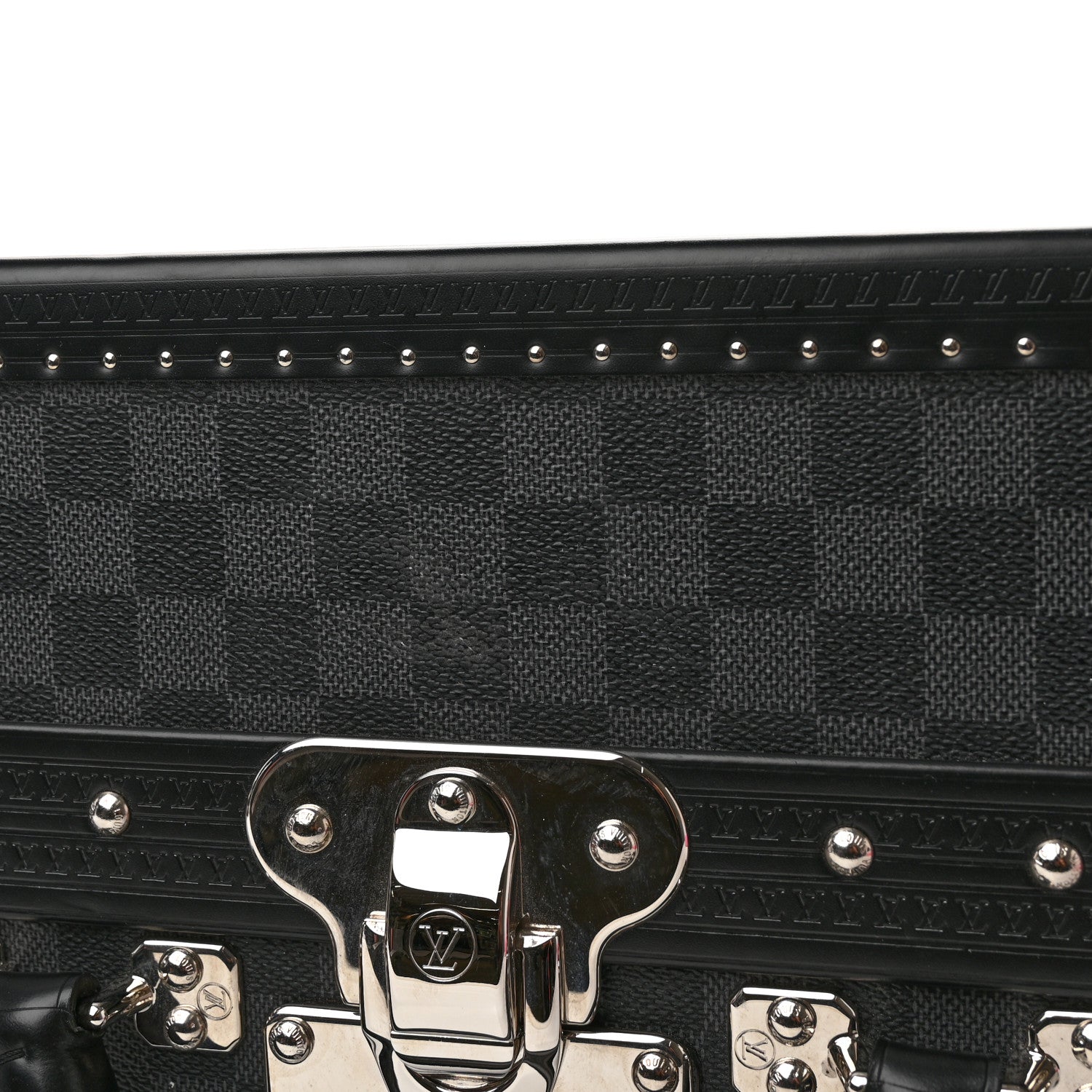 Louis Vuitton Damier Graphite Gemine 6 Pairs Shoe Trunk 1268880