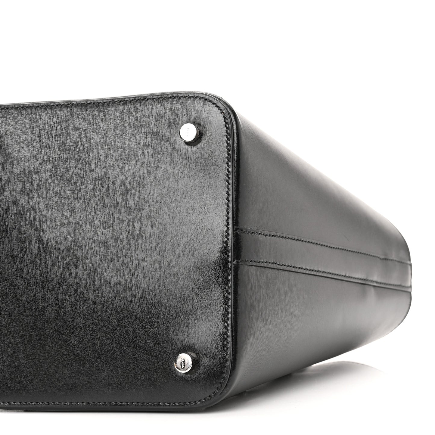 Calfskin Chain Bag Black