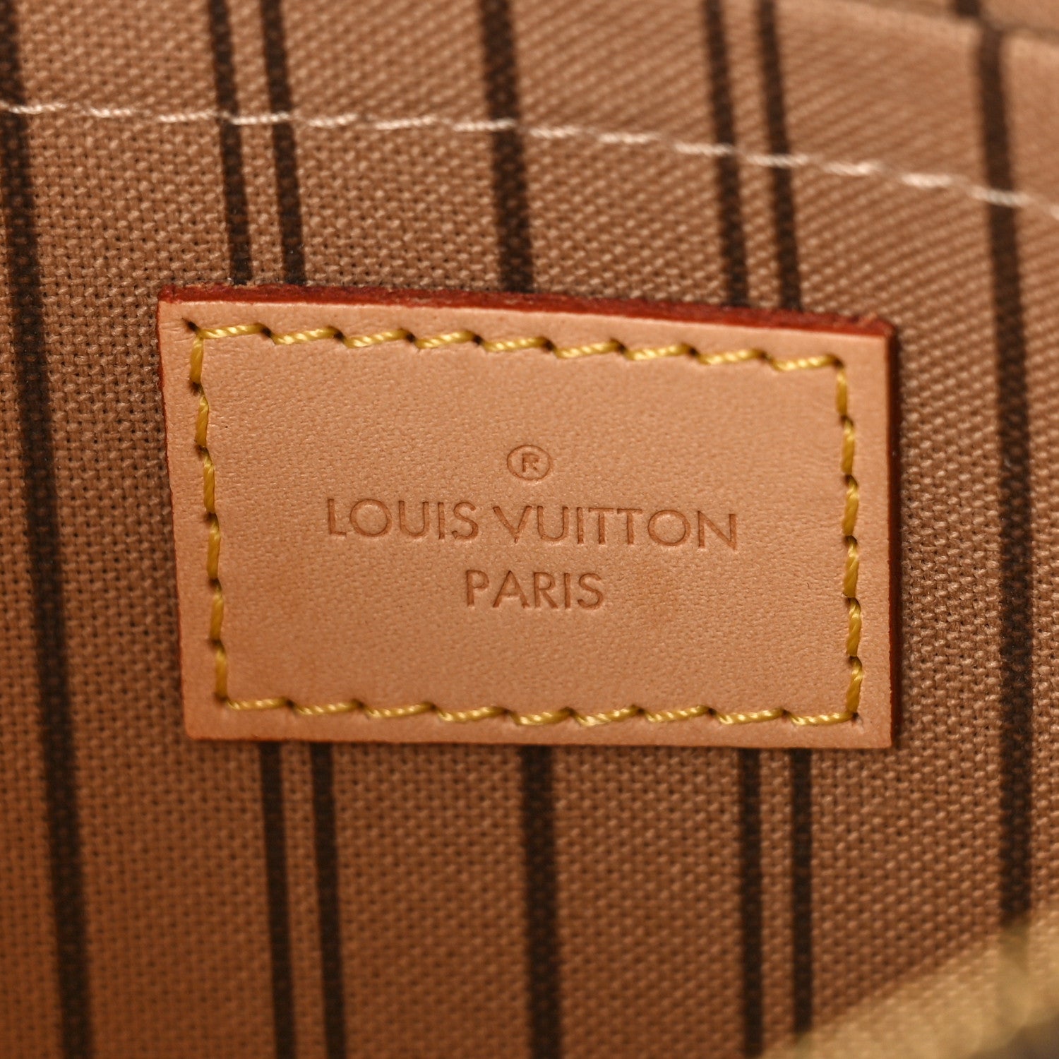 Louis Vuitton Monogram Neverfull MM GM Pochette 6 of 10