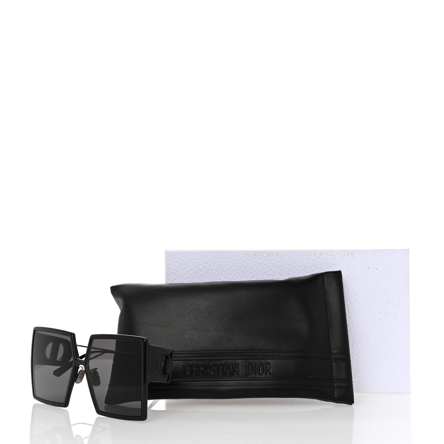 Christian Dior Square 30 Montaigne Sunglasses Black 8 of 8