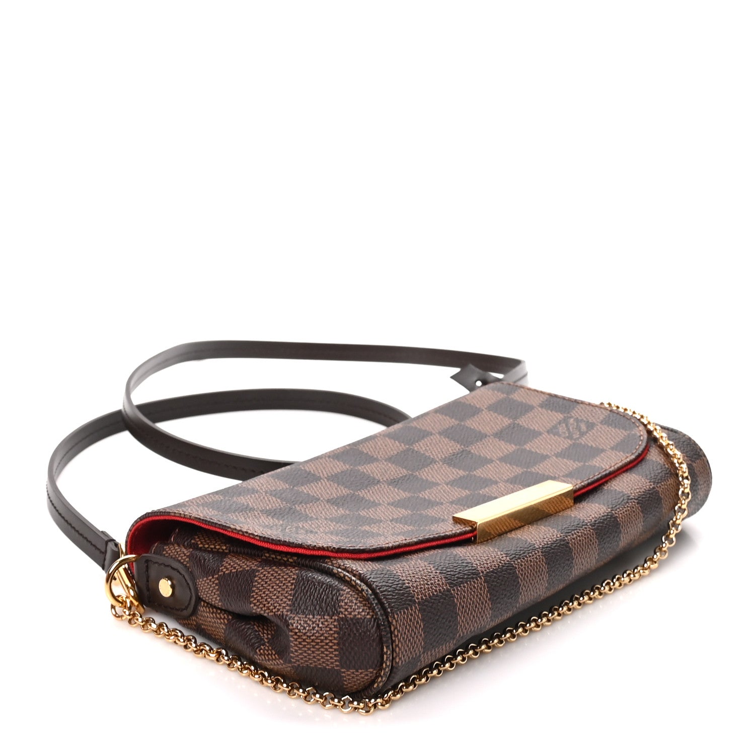 Louis Vuitton Damier Ebene Favorite PM 3 of 9
