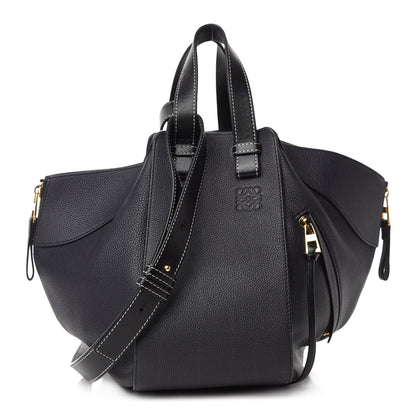 Loewe Calfskin Small Hammock Shoulder Bag Black 1 of 11
