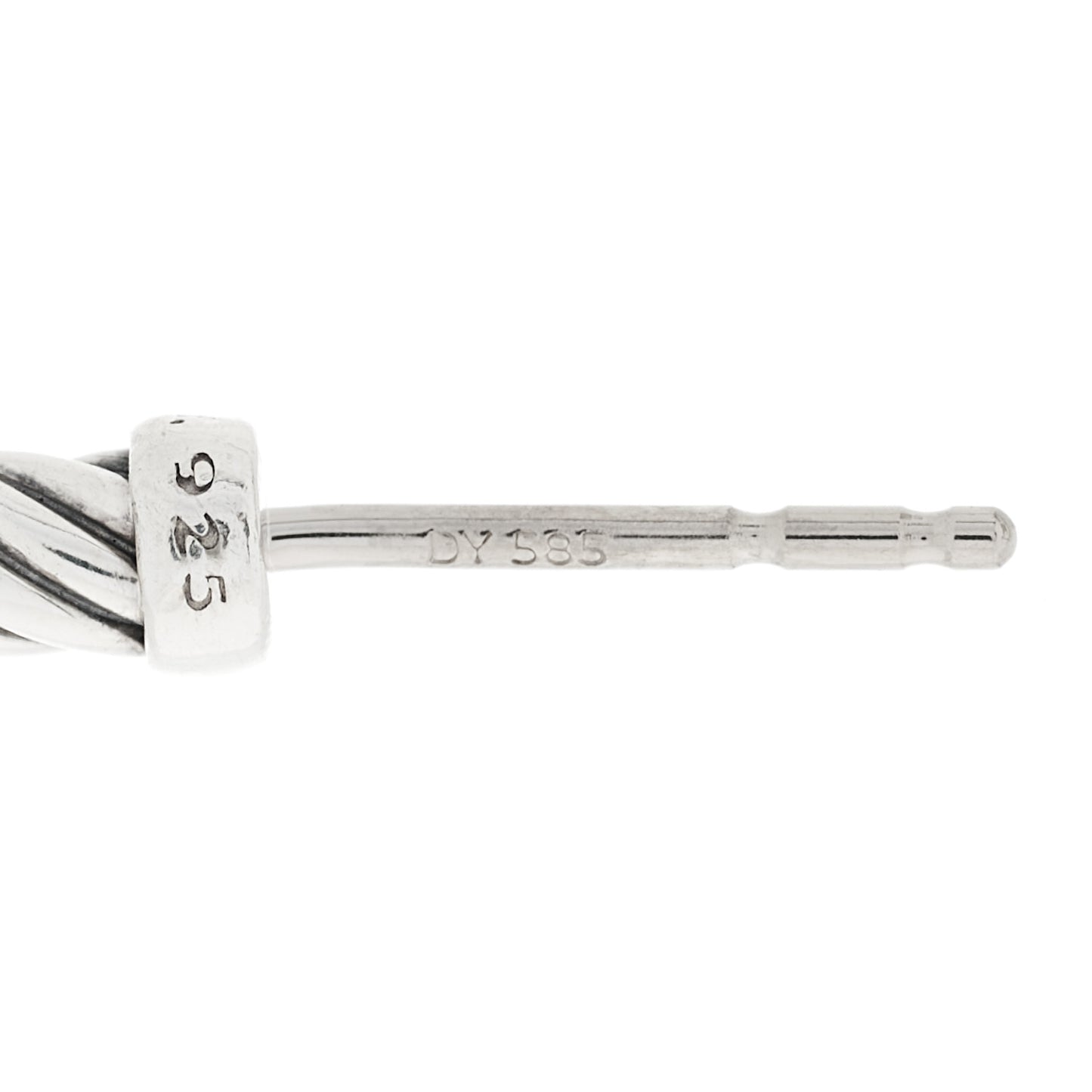 Sterling Silver 45mm Cable Classics Hoop Earrings