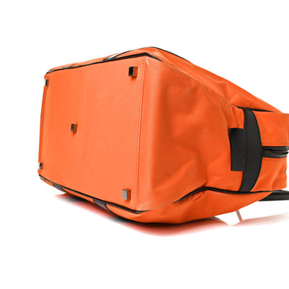 Gucci Nylon Calfskin Duffle Bag Orange 5 of 25