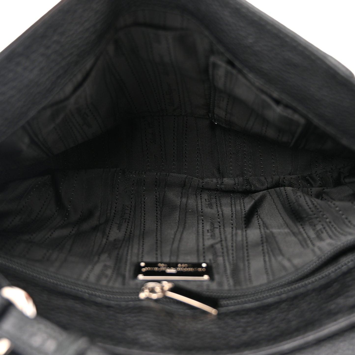Calfskin Abbey Crossbody Black