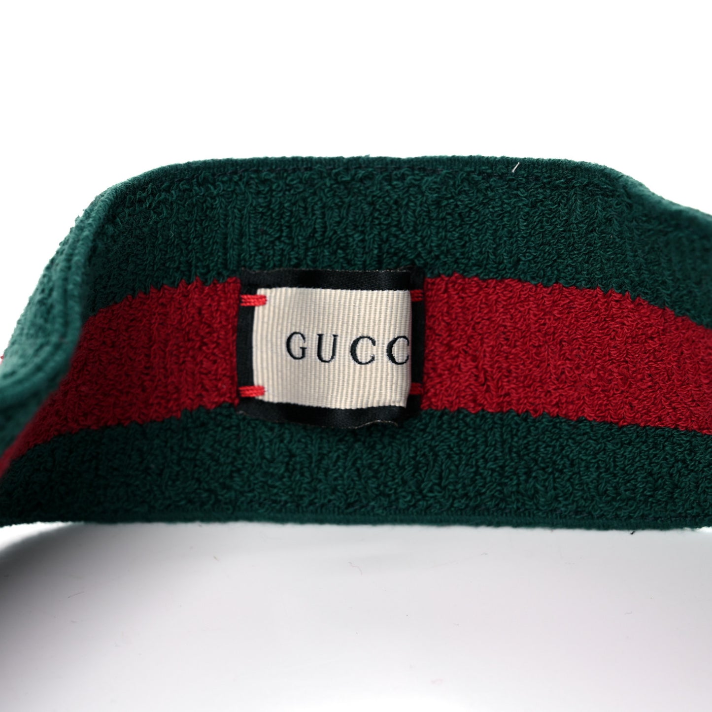 Vinyl Web Visor L Green Red